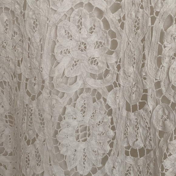 Banana Republic White Lace Skirt 0 - Picture 2 of 9